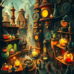 Brewmasters of Chaos - Text-based game