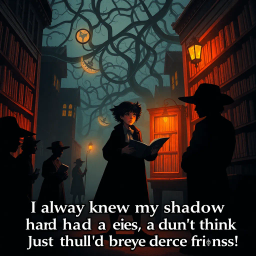 Whose Shadow Is That? - Text-based game