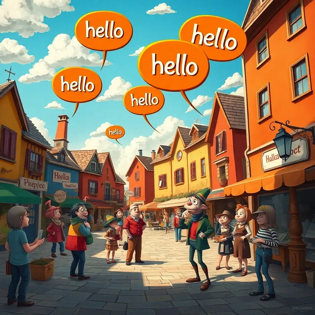 Who Said Hello?