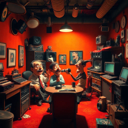 Whose Voice is It Anyway? - Text-based game