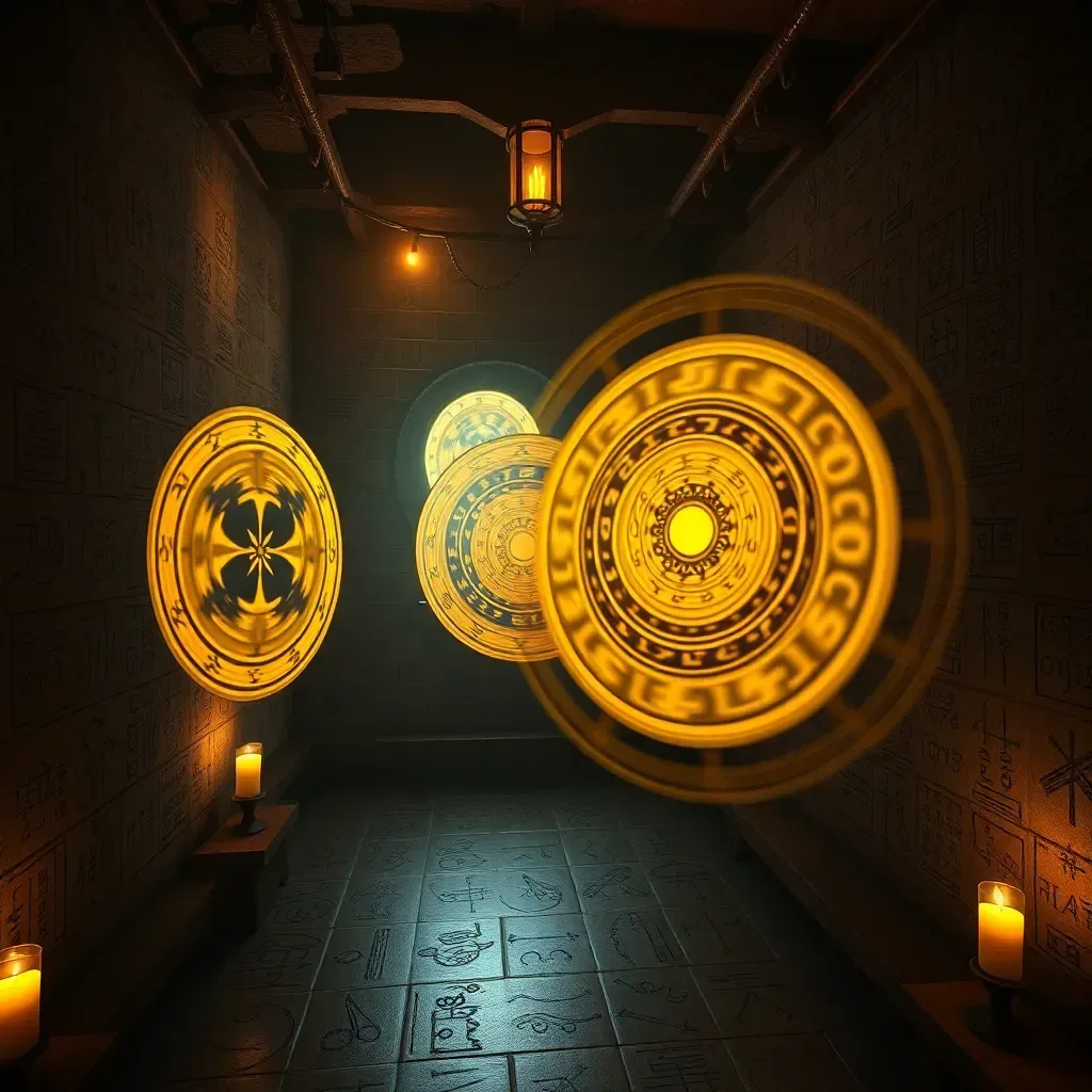 Spinning Glyph Adventure