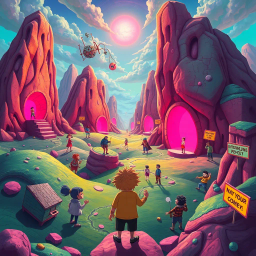 Worlds Unbound: Who's Hello Is It Anyway? - Text-based game