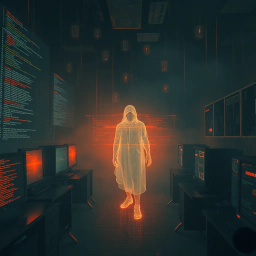 Haunted Byte: Who's This? - Text-based game