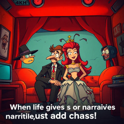 Narrative Nexus: Whose Adventure is it Anyway? - Text-based game