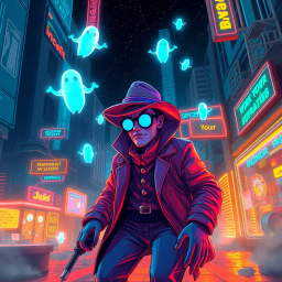 Haunted Byte: Who's This? - Text-based game