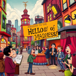 Whose Hello is it Anyway? - Text-based game