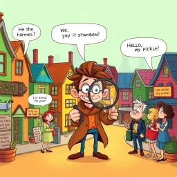 Whose Hello Is It Anyway? - Text-based game