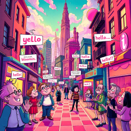 Whose Hello Is It Anyway? - Text-based game