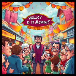 Whose Hello Is It Anyway? - Text-based game