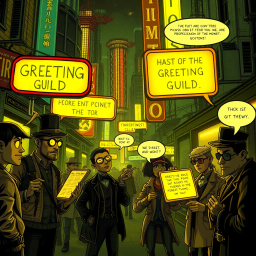 Whose Hello Is It Anyway? - Text-based game