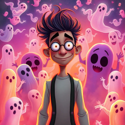 Hello, Whose Ghost Is It Anyway? - Text-based game