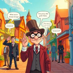 Whose Hello Is It Anyway? - Text-based game