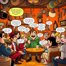 Whose Hello Is It Anyway? - Text-based game