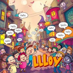 Whose Hello is it Anyway? - Text-based game