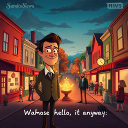 Whose Hello Is It Anyway? - Text-based game