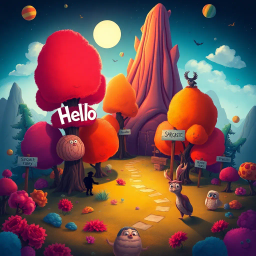 Whose Hello Is It Anyway? - Text-based game