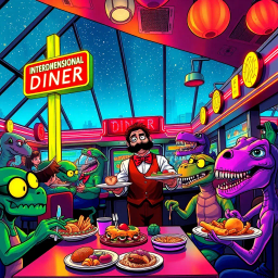 Chronicles of the Diner: Order Up! - Text-based game