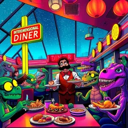 Chronicles of the Diner: Order Up! - Text-based game