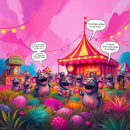 Whimsical Whack-A-Mole - Text-based game