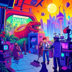 Chronofiasco: Time's Last Laugh - Text-based game