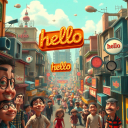 Whose Hello, Anyway? - Text-based game