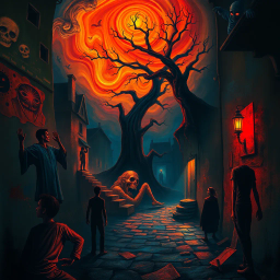 Whose Nightmare Is It Anyway? - Text-based game