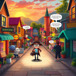 Whose Hello Is It Anyway? - Text-based game