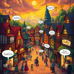 Whose Hello Anyway? - Text-based game