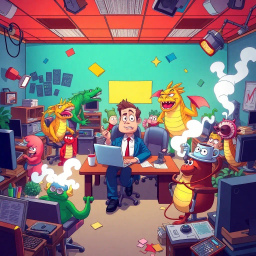 Whose Mayhem is it Anyway? - Text-based game