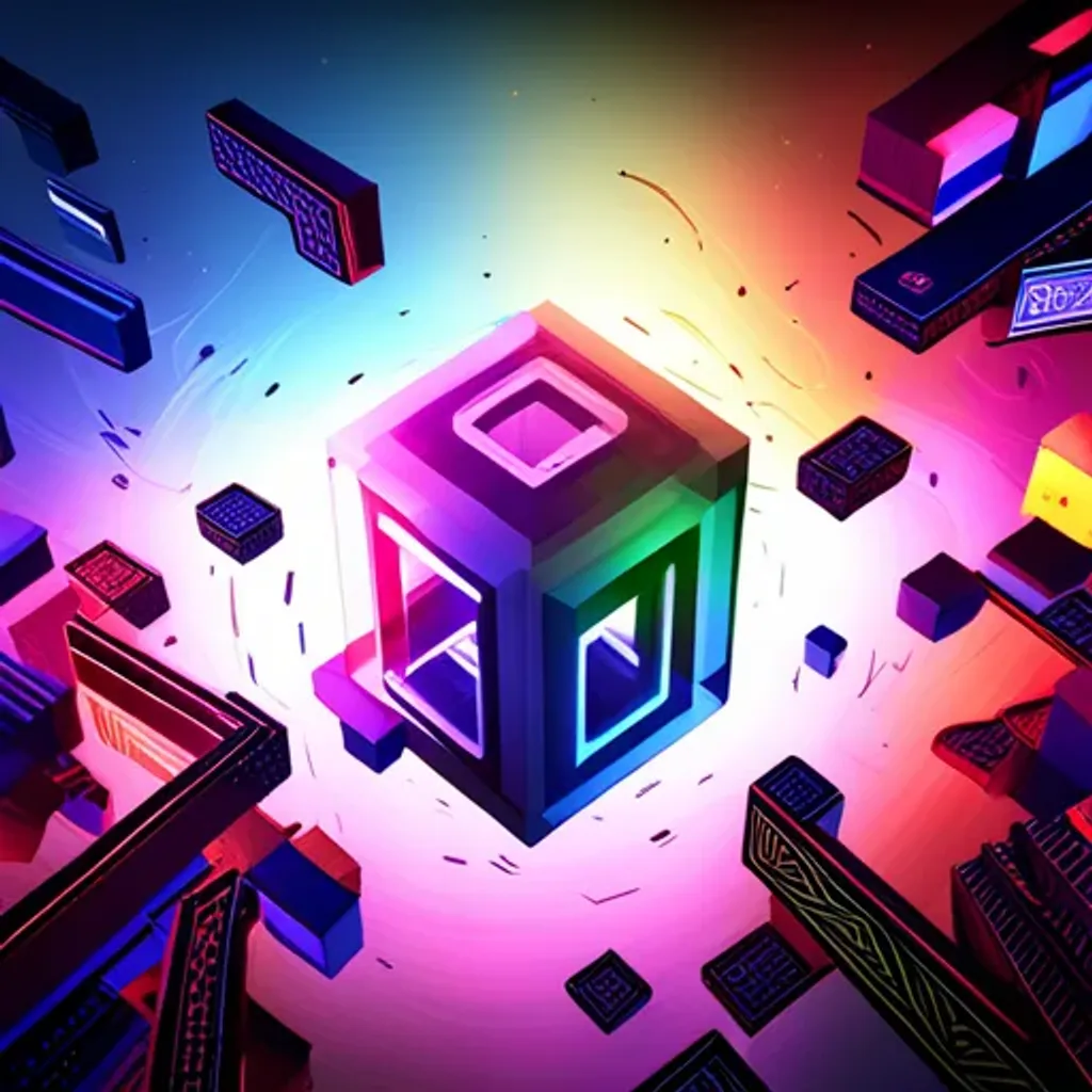Spinning Glyphs: The Cube Puzzle
