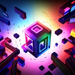 Spinning Glyphs: The Cube Puzzle