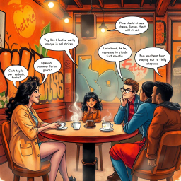 Code Switch Chronicles: Whose Hello Is It Anyway? - Text-based game