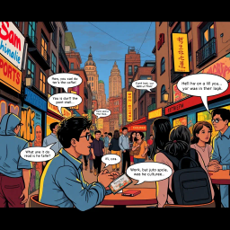 Code Switch Chronicles: Whose Hello Is It Anyway? - Text-based game