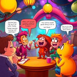 Whose Hello Is It Anyway? - Text-based game