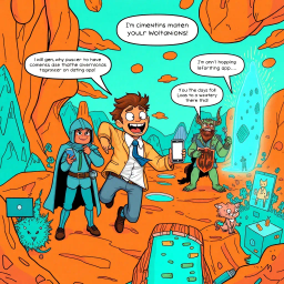 Worlds Unbound: Who's Hello Is It Anyway? - Text-based game