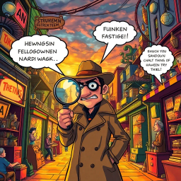 Whose Darn Item Is This? - Text-based game