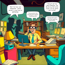 Whose Hello Is It Anyway? - Text-based game