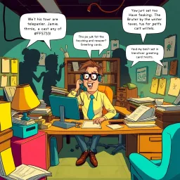Whose Hello Is It Anyway? - Text-based game