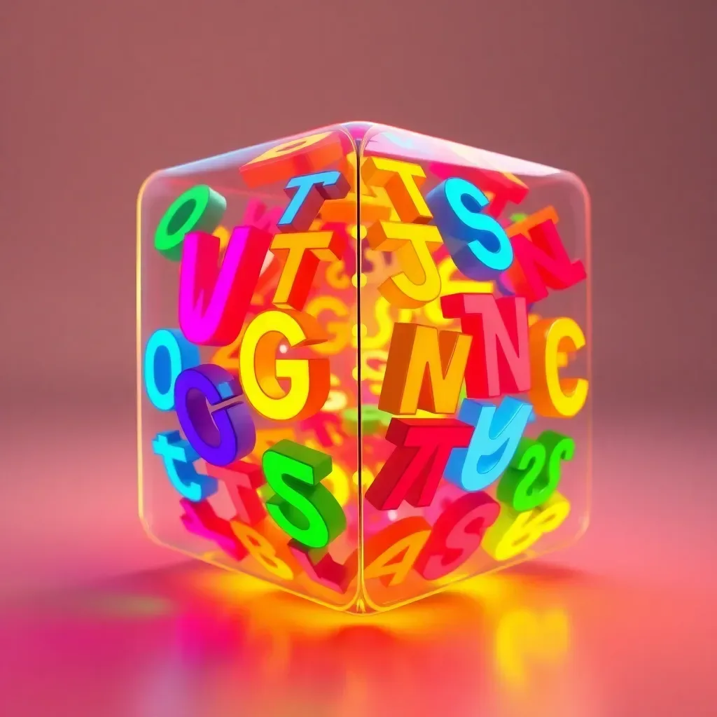 Spinning Glyphs