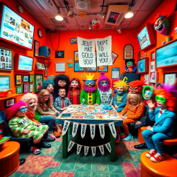 Whose Is It Anyway? - Text-based game