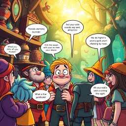 Hello Who? - Text-based game