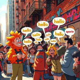 Whose Hello Is It Anyway? - Text-based game