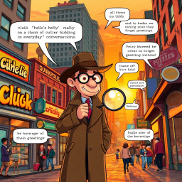 Whose Hello is it Anyway? - Text-based game