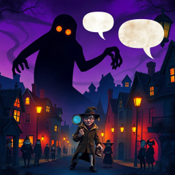 Whose Shadows Are These? - Text-based game