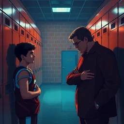 Locker Room Intrigue - Text-based game