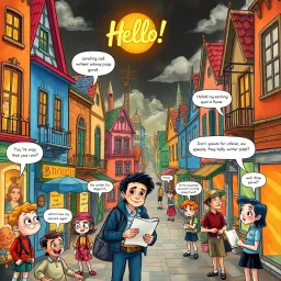 Whose Hello is it Anyway? - Text-based game