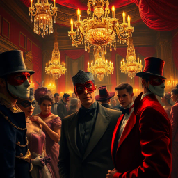 Whodat? Chronicles: The Mysterious Masquerade - Text-based game