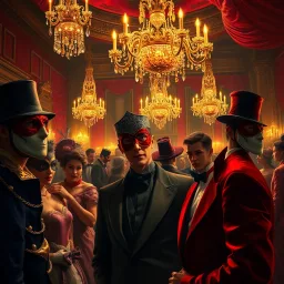 Whodat? Chronicles: The Mysterious Masquerade - Text-based game