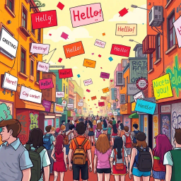 Whose Hello Is It Anyway? - Text-based game