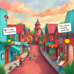 Whose Hello Is It Anyway? - Text-based game
